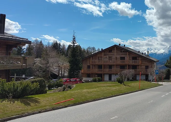 Mountain View Cosy, Comfortable 1 Bed-Room Luxury Appartment Crans-Montana